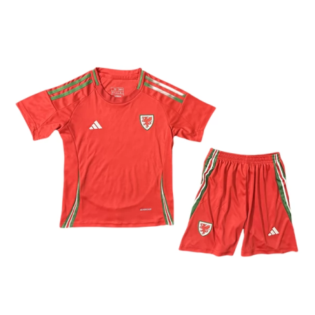 23/24 Wales Home Football Shirt Kids Size Suit