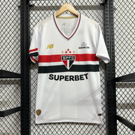 25/26 Sao Paulo Home Football Shirt