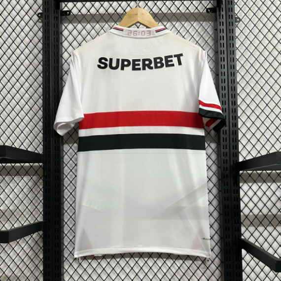 25/26 Sao Paulo Home Football Shirt