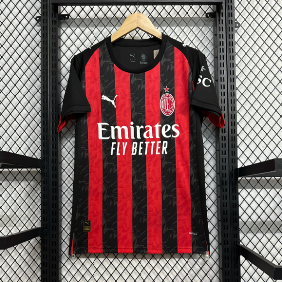 25/26 AC Milan Home Football Shirt