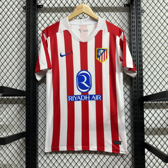 25/26 Atletico Madrid Home Football Shirt
