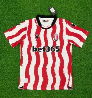 25/26 Stoke City Home Football Shirt