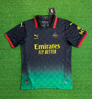 25/26 AC Milan Joint Black Football Shirt