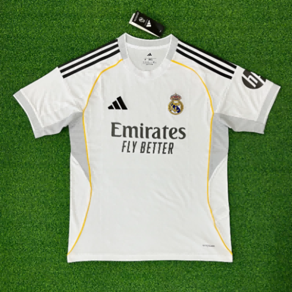 25/26 Real Madrid Home Football Shirt