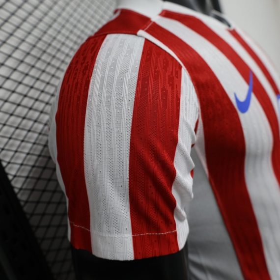 25/26 Player Version Atletico Madrid Home Football Shirt