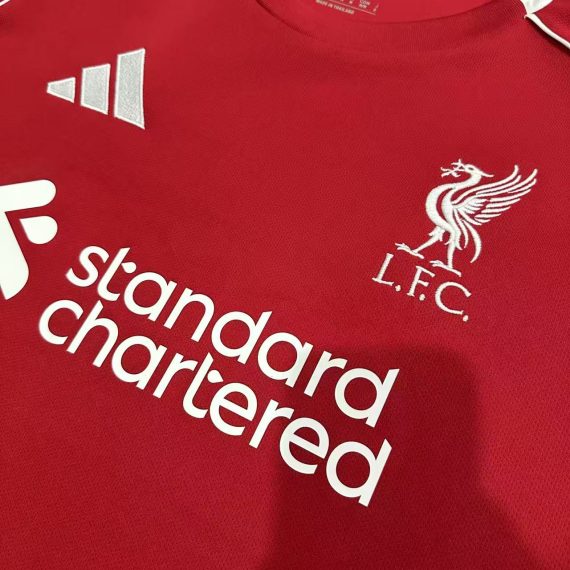 25/26 Liverpool Home Football Shirt