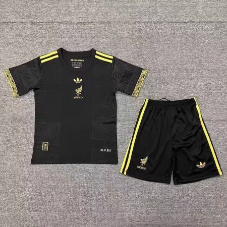 25 Mexico National Third Football Shirt Kids Size Suit