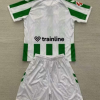 24/25 Real Betis Home Football Shirt Kids Size Suit