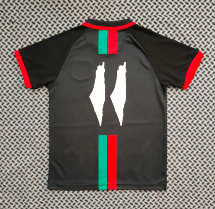 24/25 Palestine Away Football Shirt Kids Size Suit