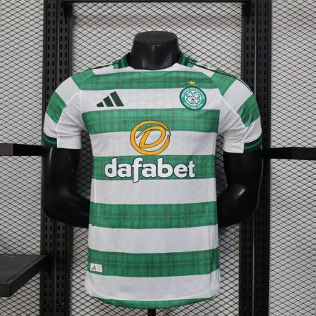25/26 Player Version Celtic Home Football Shirt