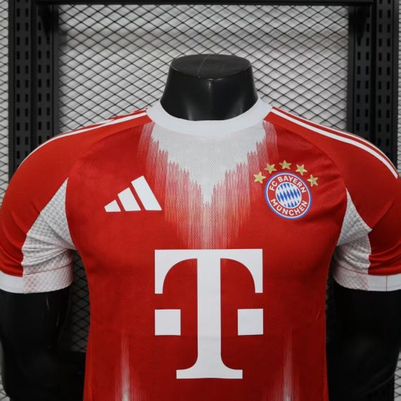 25/26 Player Version Bayern Munich Home Football Shirt