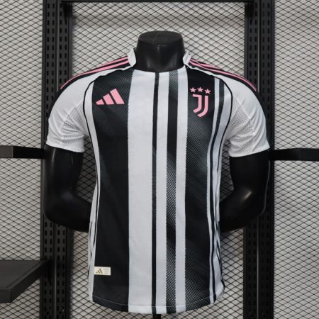 25/26 Player Version Juventus Home Football Shirt