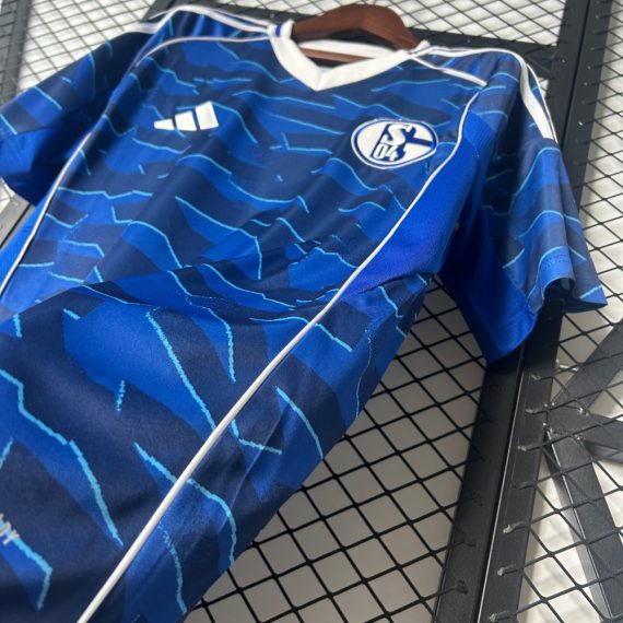 25/26 Schalke Home Football Shirt