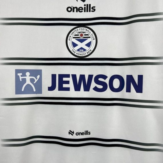 25/26 AYR United Home Football Shirt