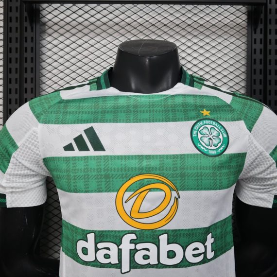 25/26 Player Version Celtic Home Football Shirt