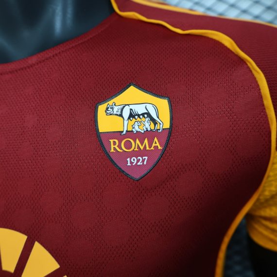25/26 Player Version Roma Home Football Shirt