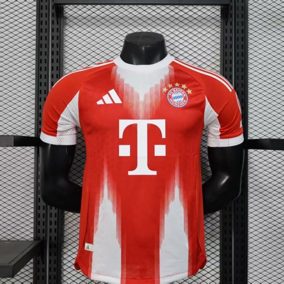 25/26 Player Version Bayern Munich Home Football Shirt