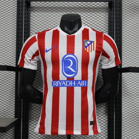 25/26 Player Version Atletico Madrid Home Football Shirt