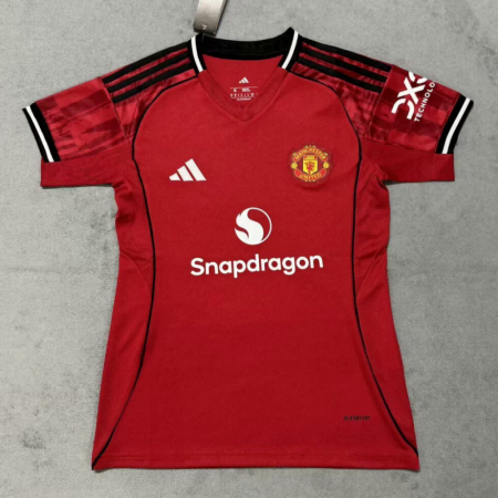 25/26 Women Manchester United Home Football Shirt