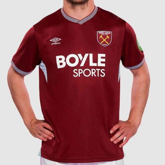 25/26 West Ham United Home Football Shirt