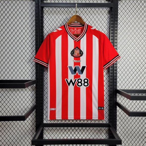 25/26 Sunderland Home Football Shirt