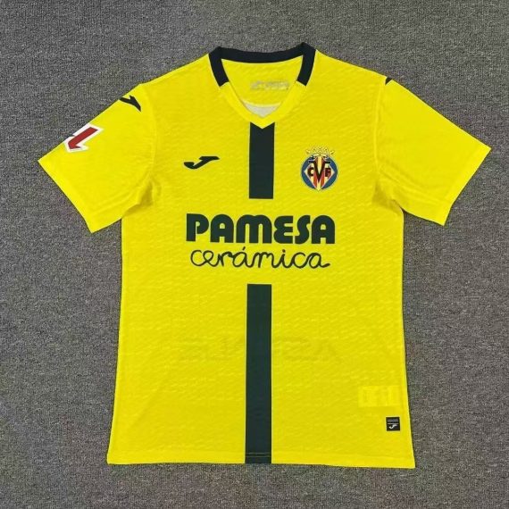 25/26 Villarreal Home Football Shirt