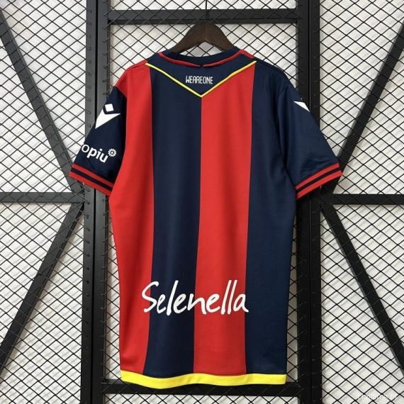 24/25 Bologna Home Soccer Jersey