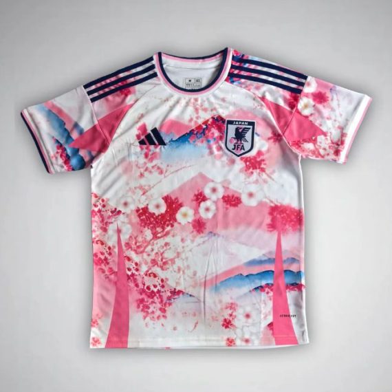2024 Japan Fuji Bloom Special Edition Pink Football Shirt