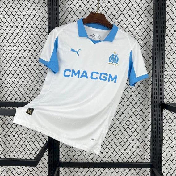 25/26 Marseille Home Football Shirt