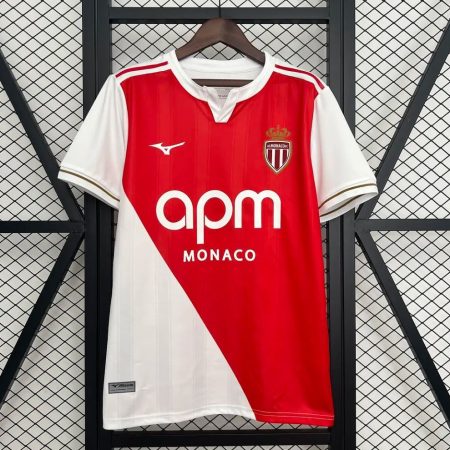 25/26 AS Monaco Home Football Shirt