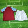 25/26 Aston Villa Home Football Shirt Kids Size Suit