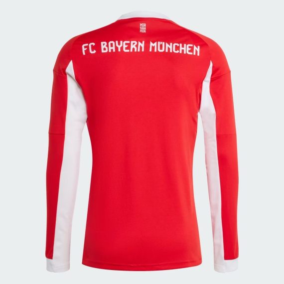 25/26 Long Sleeve Bayern Munich Home Football Shirt