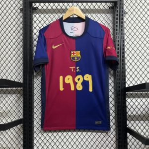 24/25 Barcelona Home 1989 Advertise Football Shirt