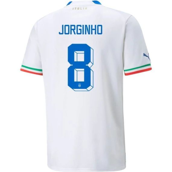 2022 Jorginho #8 Italy Away Jersey