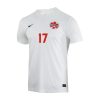 2022 Cyle Larin #17 Canada Away Jersey