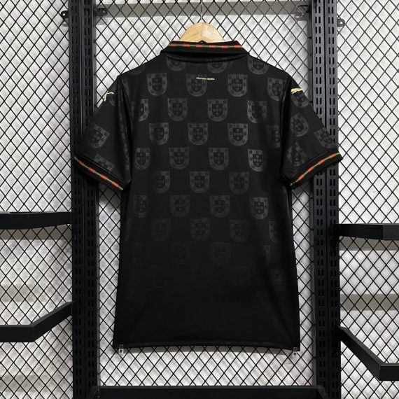 26/27 Portugal Black Panthers With Foot Logo Football Shirt