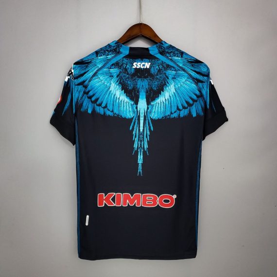 20/21 Kappa Marcelo Burlon Kappa Completo Burlon Napoli Football Shirt