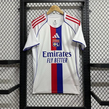 25/26 Lyon Home Football Shirt