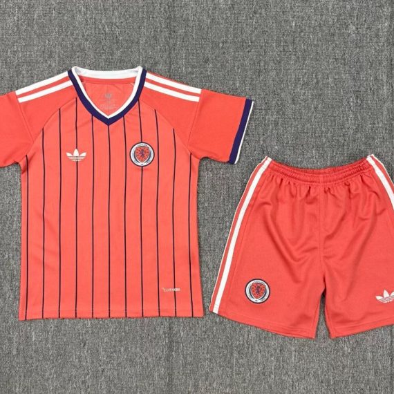 26/27 Scotland Away Football Shirt Kids Size Suit