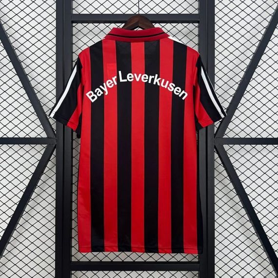 01/02 Retro Bayer Leverkusen Home Football Jersey