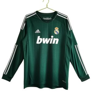 12/13 Long Sleeve Real Madrid Third Football Shirt