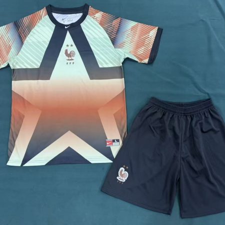 26/27 France Goalkeeper Football Shirt Kids Size Suit