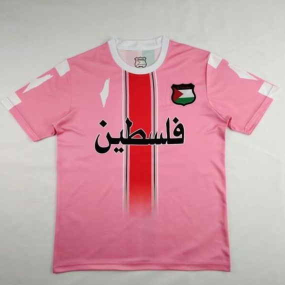 25/26 Palestine Pink Rose Football Shirt