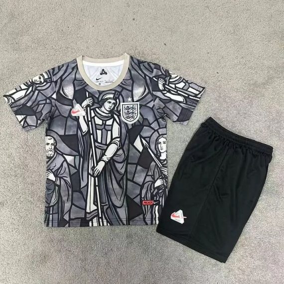 26/27 England x Palace Futuristic Jersey Football Shirt Kids Size Suit