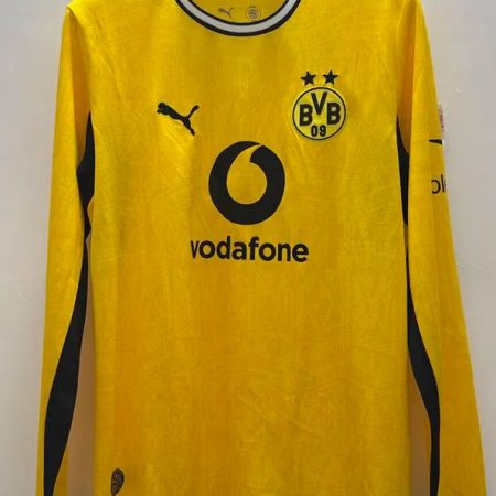 25/26 Long Sleeve Borussia Dortmund Home Football Shirt