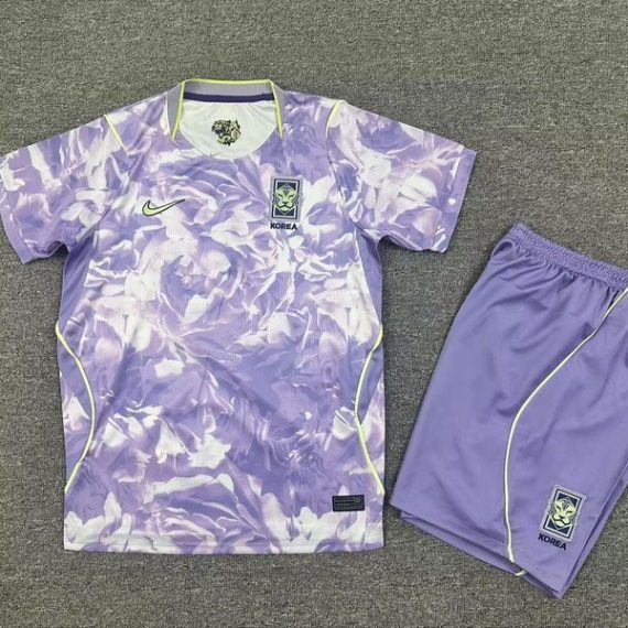 26/27 South Korea Away Football Shirt Kids Size Suit