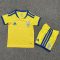 26/27 Ukraine Home Football Shirt Kids Size Suit
