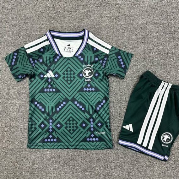 26/27 Saudi Arabia Home Football Shirt Kids Size Suit