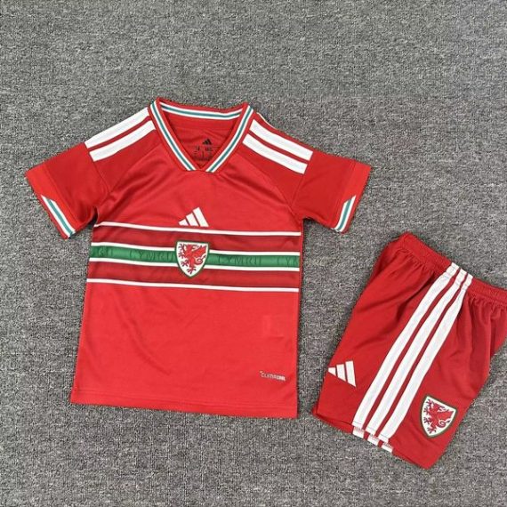 26/27 Wales Home Football Shirt Kids Size Suit