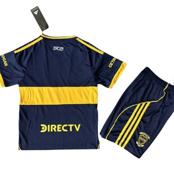 25/26 Boca Juniors Home Football Shirt Kids Size Suit